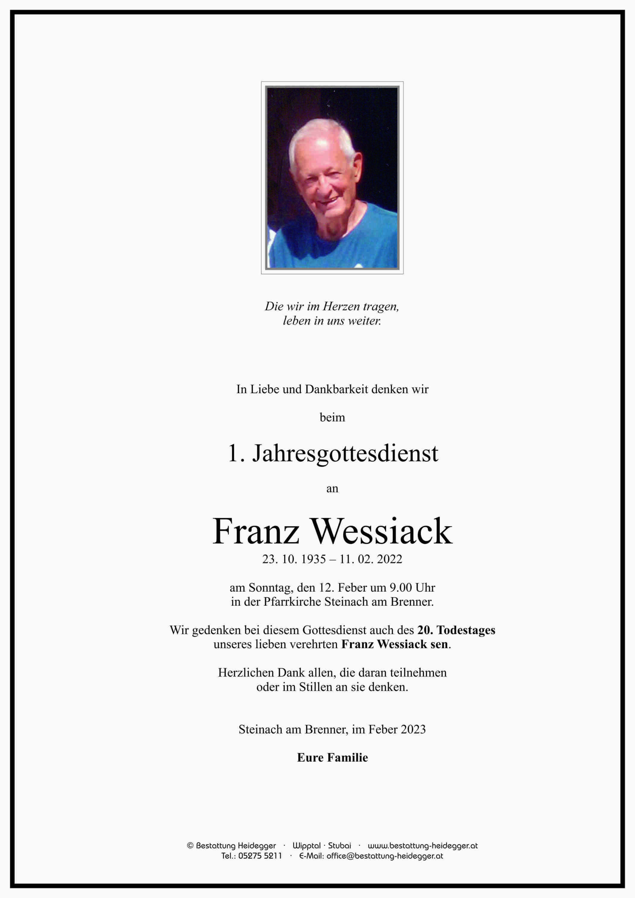 Franz Wessiack